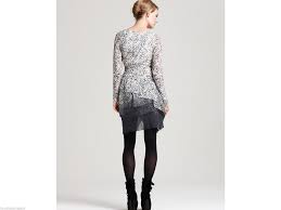 Cynthia Steffe Black Betta Printed Silk Chiffon Short Cocktail Dress Size 0 Xs 60 Off Retail