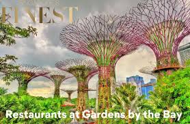 restaurants at gardens by the bay
