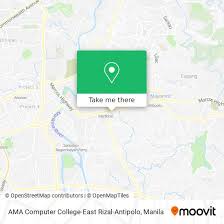 how to get to ama computer college east