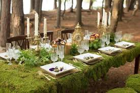 Woodland Wedding Table Décor Ideas