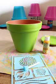 How To Seal Painted Flower Pots
