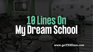 10 lines on my dream in english