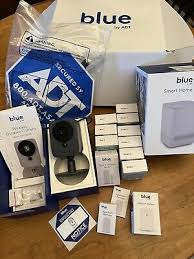 18 pcs blue by adt smart home full