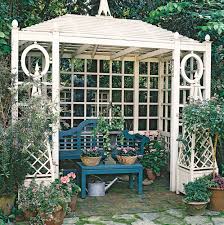 enclosed garden structures for a cozy