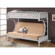 3.9 out of 5 stars 13. Fordham White Metal Twin Over Full Futon Bunk Bed