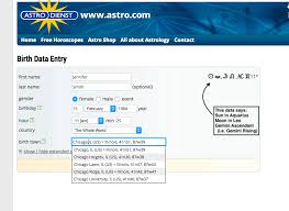 How To Use Astro Com To Cast Your Free Astrology Chart