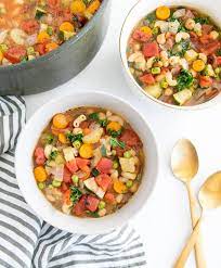 Spicy Minestrone Soup gambar png