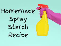 homemade spray starch recipe feltmagnet