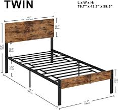 Likimio Queen Bed Frame With Headboard