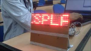 Electronics Project How To Make Led Display Board B Tech Projects Final Year Projects