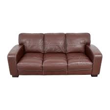 furniture antonio brown leather sofa