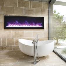 This Impressive Electric Fireplace With
