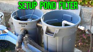 giant diy pond filter setup you
