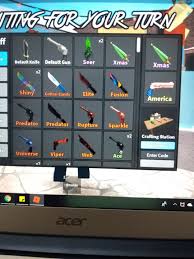 The latest ones are on mar 20, 2021 9 new mm2 crafting codes results have been found in the last 90 days, which means that every 11, a new mm2 crafting codes result is figured out. Roblox Mm2 Video Gaming Gaming Accessories Game Gift Cards Accounts On Carousell