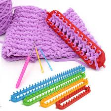 If you're nervous about knitting, knitting looms are an ideal piece of equipment to take the fear away and help you on your way to. Knitting Loom Weaving Tool Plastic Needle Hook Knitting Boards Looms Crafts Ebay