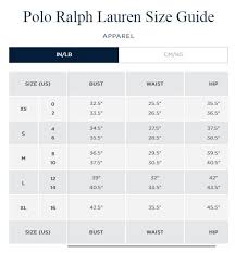 وصفي ralph lauren jacket size guide