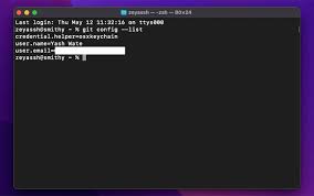 install and configure git on a mac