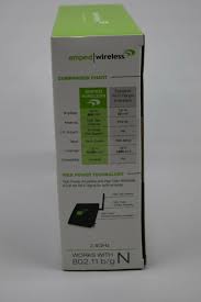 Amped Wireless High Power Touch Screen Wi Fi Range Extender Tap Ex