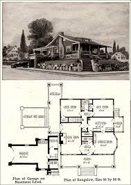 1915 Cozy Bungalow Vintage Plan With