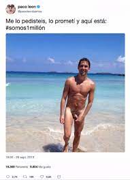 Luis Fernández Lucho, último en apuntarse a los desnudos en Instagram