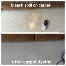 expert carpet dyeing bleach spot repair