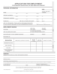 Employmenttion Template Blank Form How To Fill Out An Saroz