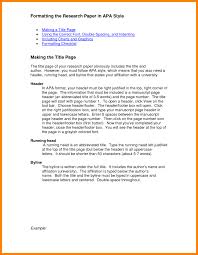 Ideas Collection Apa Style Research Paper Template Word Best Photos