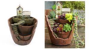 Fairy Garden Broken Pot Planters Best
