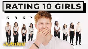 10 Vs 1 Rating Girls By Looks Personality