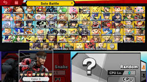 You can use our amazing online tool to color and edit the following super smash bros coloring pages. Snake Super Smash Bros Ultimate Guide Unlock Moves Changes Snake Alternate Costumes Final Smash Usgamer