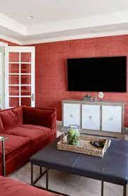 17 red living room decor ideas