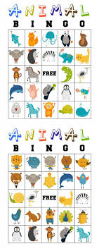 Or, click below for a pdf file with all 8 bingo cards at once: Free Printable Animal Bingo Cards For Toddlers And Preschoolers
