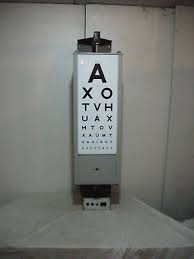Wall Mounted Eye Test Chart Light Box Medical Opticians