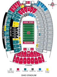 Actual Ohio State University Football Stadium Seating Chart