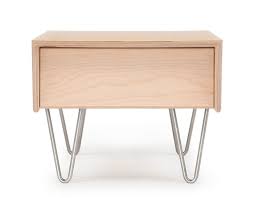 top  by design   Modernica   case study bed v leg bentwood king walnut YLiving Case Study V leg Corner Table