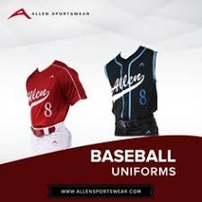 16 Best Baseball Uniforms By Allen Sportswear Images In