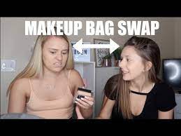 swapping makeup bags with my 16 year