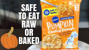 pillsbury pumpkin cookie dough safe to
