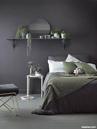 dark colour palettes for bedrooms