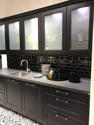 glass kitchen cabinet doors and the