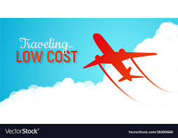 banner advertising low cost airlines