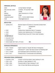 Just select the matching cv example and edit in a quick time. Outstanding Curriculum Vitae Format For Job Debbycarreau Application Seeker Resume Sample Job Application Job Seeker Resume Sample Resume Administrative Professional Resume Restaurant Worker Resume Technology Consultant Resume Examples Executive