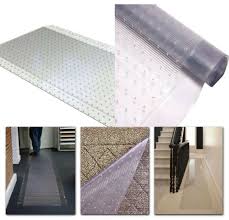 clear vinyl stair carpet protectors