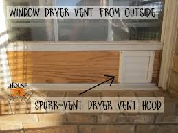 Many homes have a mounting hole and ductwork where a ventilation hose can be hooked up for outdoor venting. Safety Venting Questions Answered A Follow Up To The Dryer Vent Situation House Of Hepworths