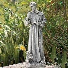 st francis garden statue ewtn