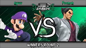 See You in Grands #99 - WR2 - nyuu (Luigi) vs Pooman (Kazuya) - YouTube
