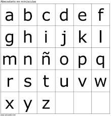 abecedario para imprimir eduludik