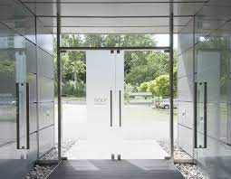 Frameless Glass Entrance Door Glass
