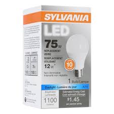 Sylvania Led Light Bulb 12w 75w Equivalent Daylight 1 Count Walmart Com Walmart Com