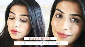 easy simple makeup for office jaisa